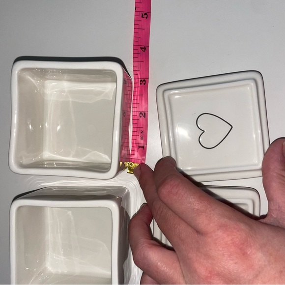 Rae Dunn Set of 2 Jewelry Boxes - Picture 4 of 8